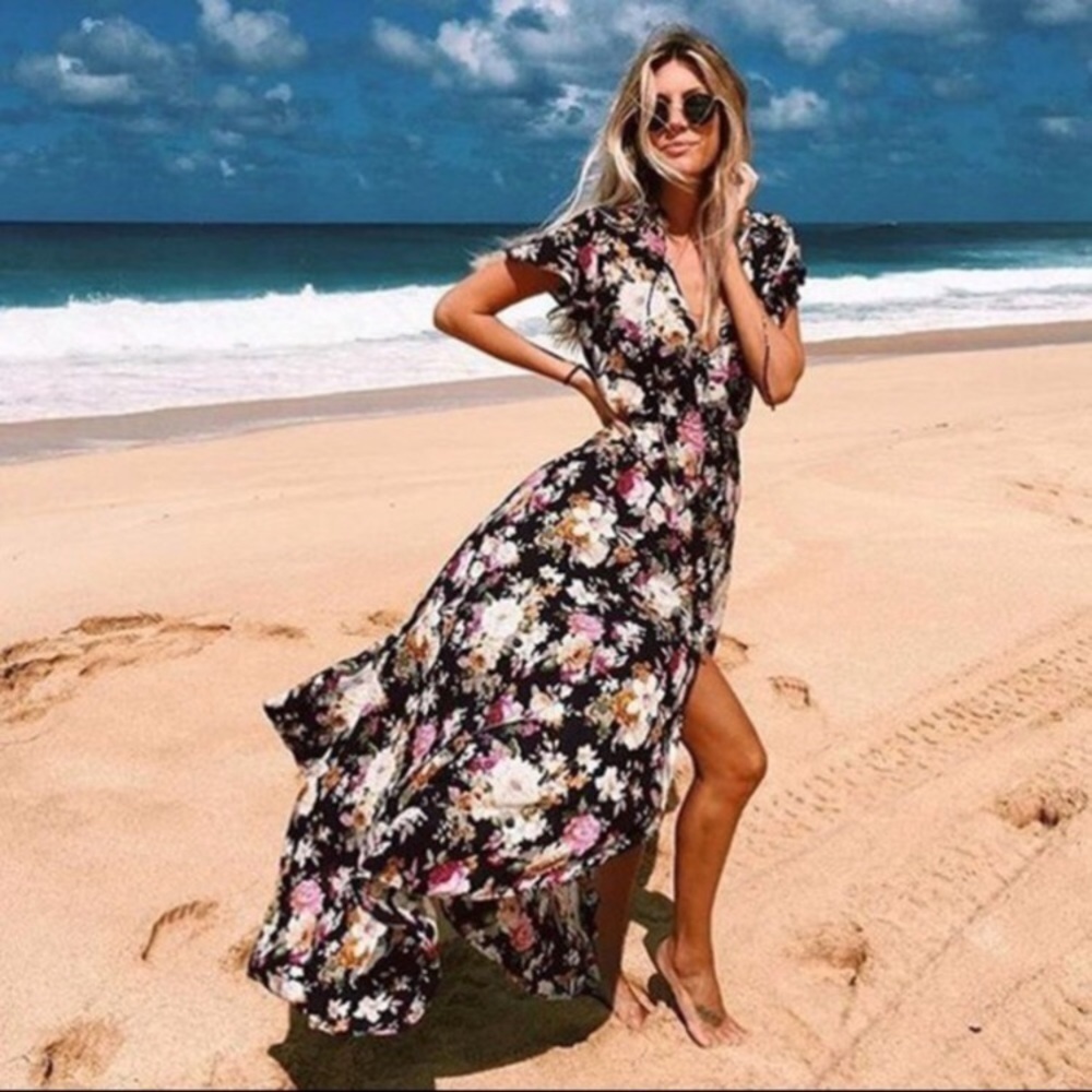 Auguste the Label floral maxi dress
